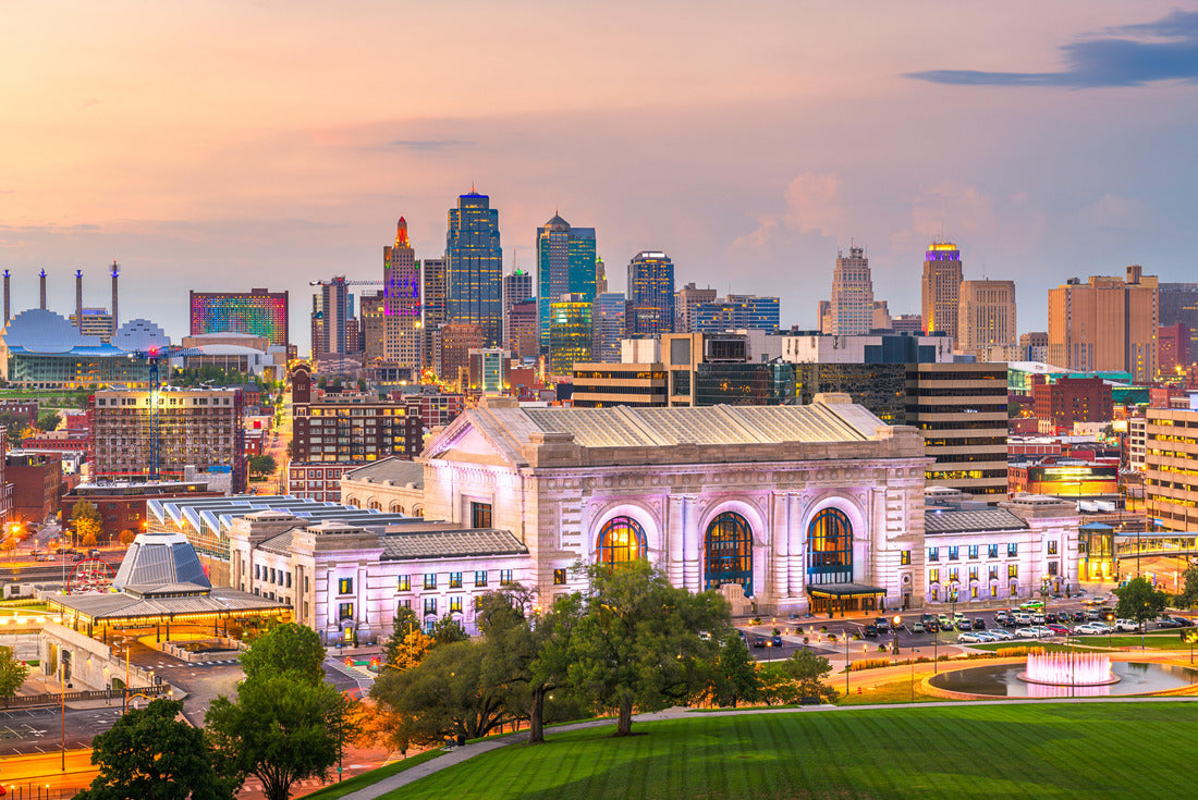 Kansas City, Missouri, USA Downtown Skyline 2000pc Puzzle