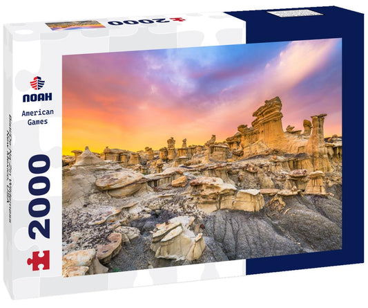 Noah Jigsaw Puzzle Bisti/De-Na-Zin Wilderness, New Mexico, USA 2000 pieces