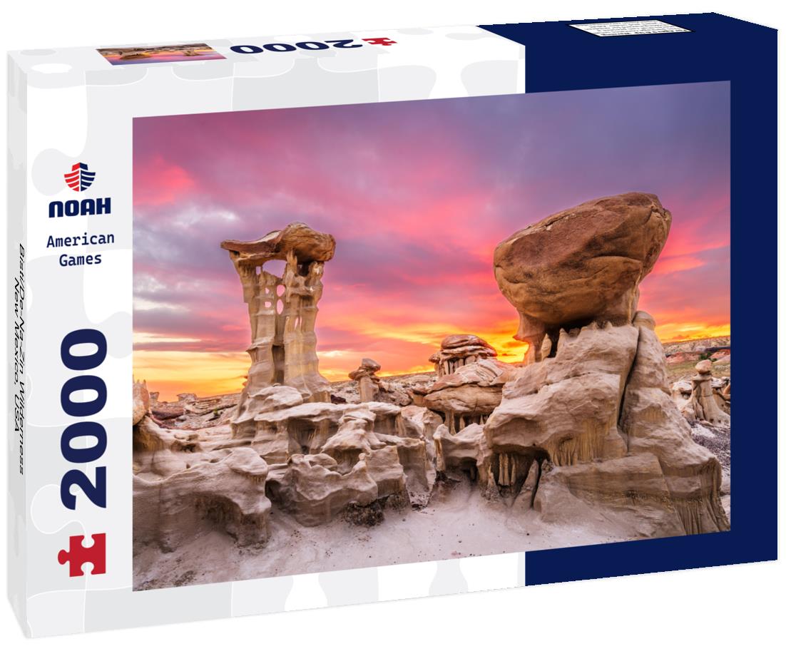 Noah Jigsaw Puzzle Bisti/De-Na-Zin Wilderness, New Mexico, USA 2000 pieces