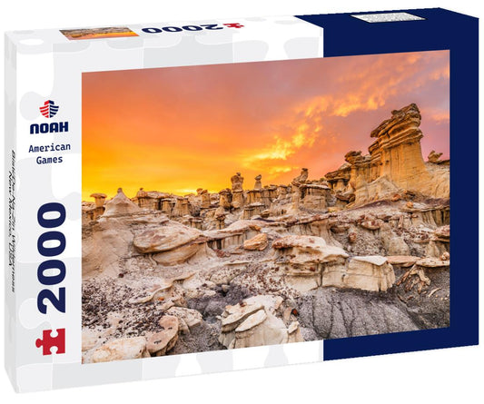 Noah Jigsaw Puzzle Bisti/De-Na-Zin Wilderness, New Mexico, USA 2000 pieces