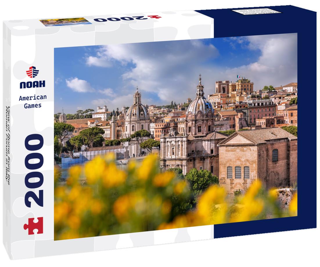Rome from the Roman Forum in Italy 2000pc Puzzle