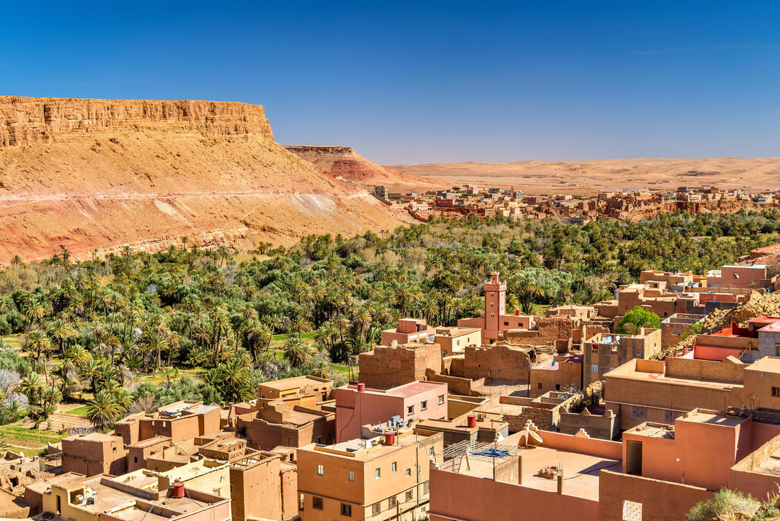 Noah Jigsaw Puzzle Panorama of the city of Tinghir in Morocco 2000 pieces