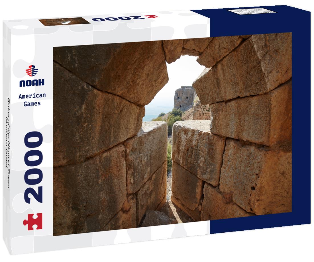 Noah Jigsaw Puzzle Ruins of the Nimrod Tower, Northern Israel 2000 pieces