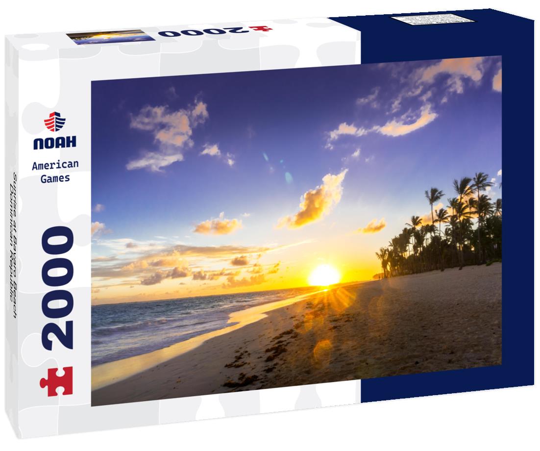 Noah Jigsaw Puzzle Sunrise at Bavaro Beach Dominican Republic 2000 pieces