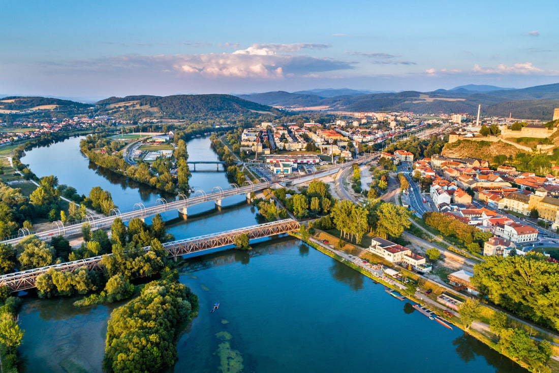 the Vah river at Trencin, Slovakia 2000pc Puzzle