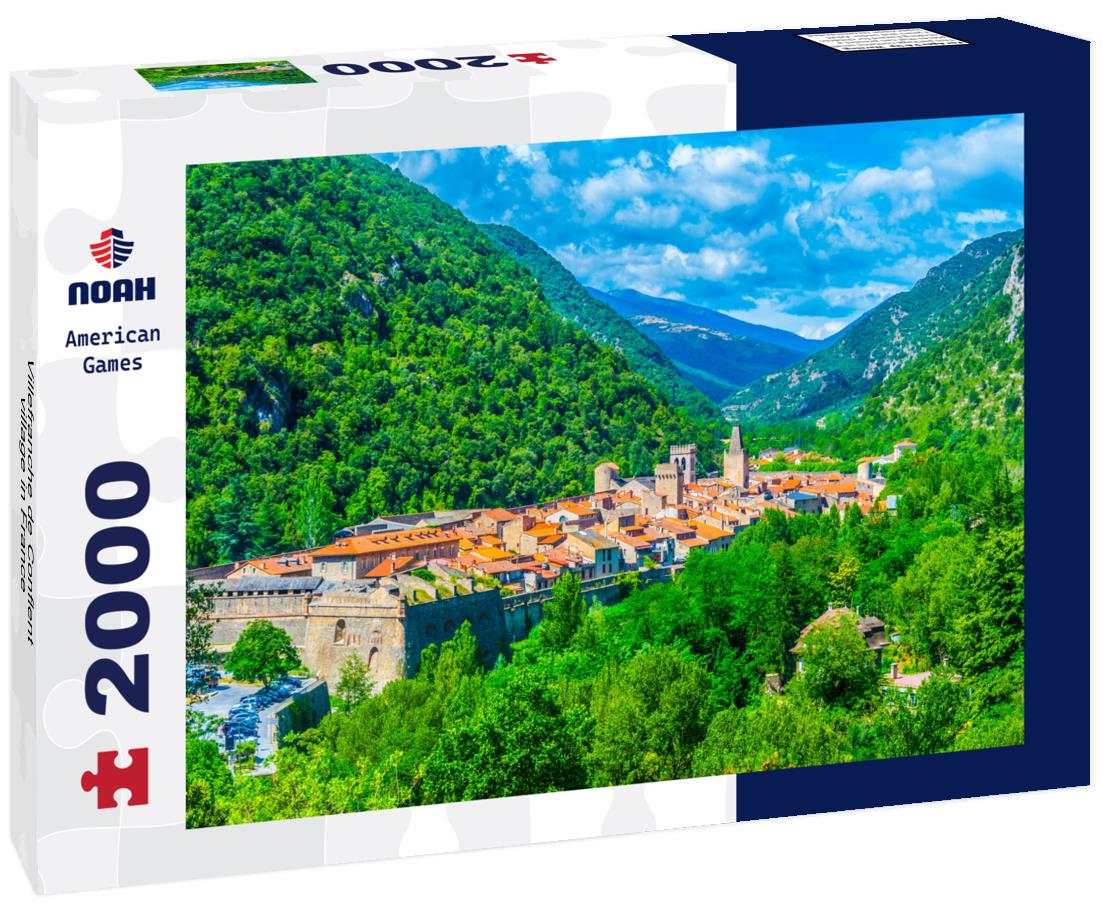 Villefranche de Conflent village in France 2000pc Puzzle