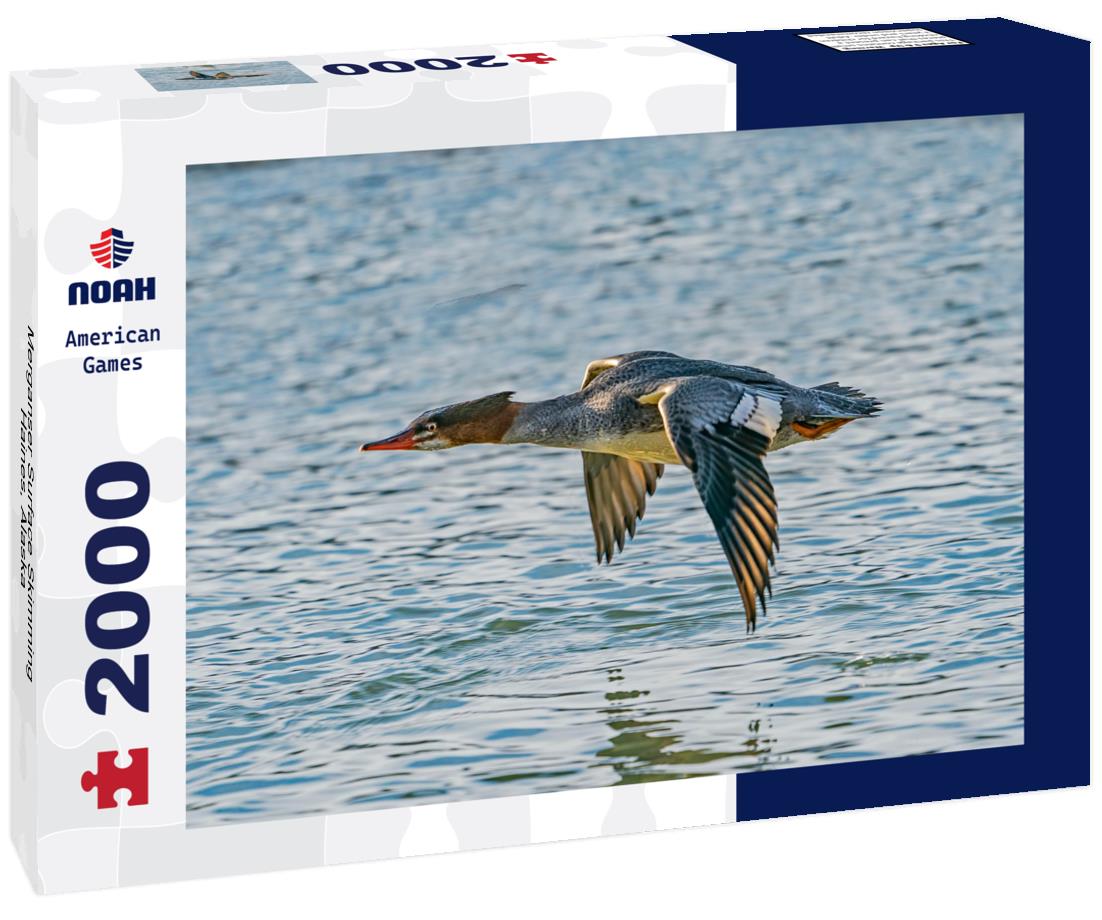 Merganser Surface Skimming, Haines, Alaska 2000pc Puzzle
