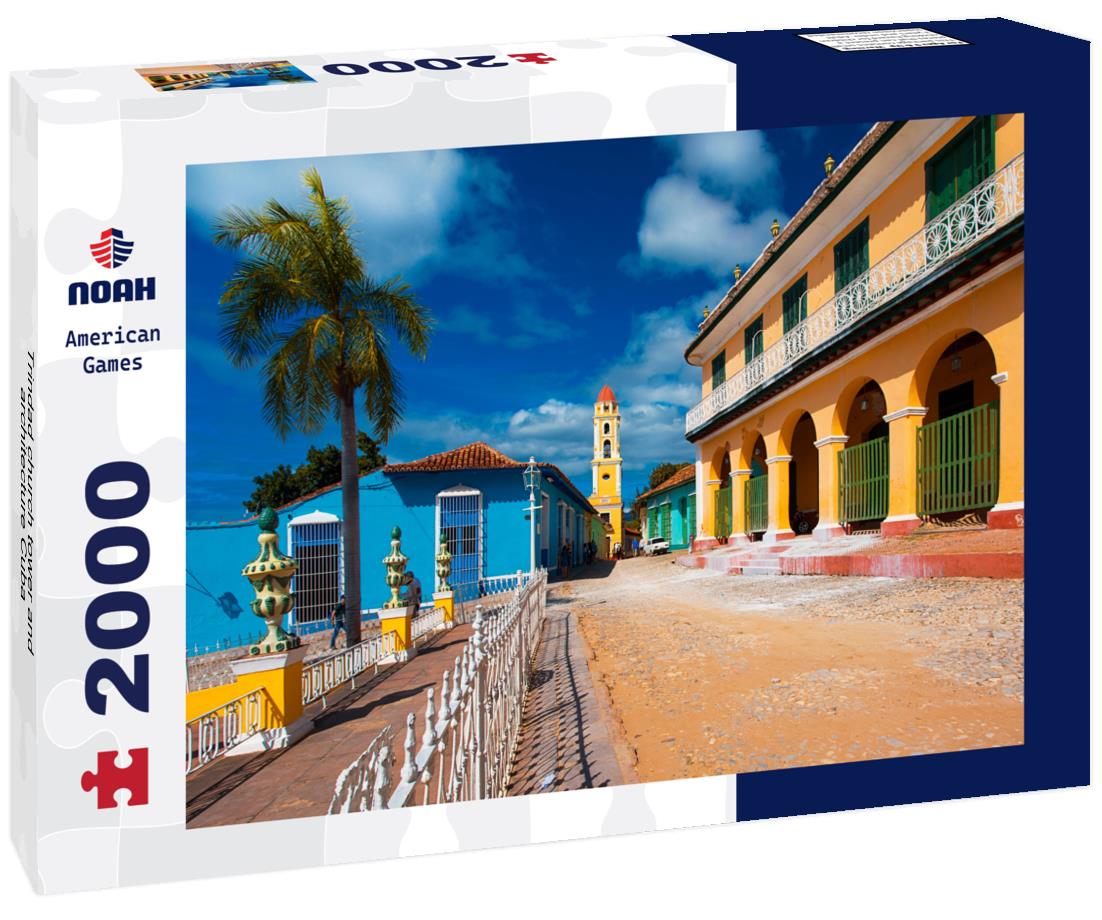 Trindad church tower and architecture Cuba 2000pc Puzzle