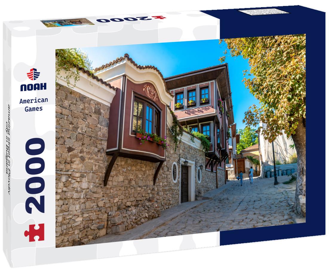 amazing street in Plovdiv city in Bulgaria 2000pc Puzzle