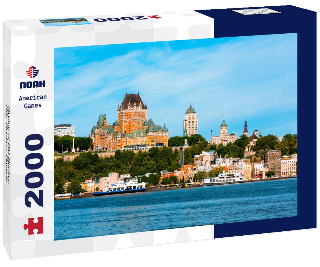 Noah Jigsaw Puzzle Skyline of Old Quebec City, Quebec, Canada 2000 pieces