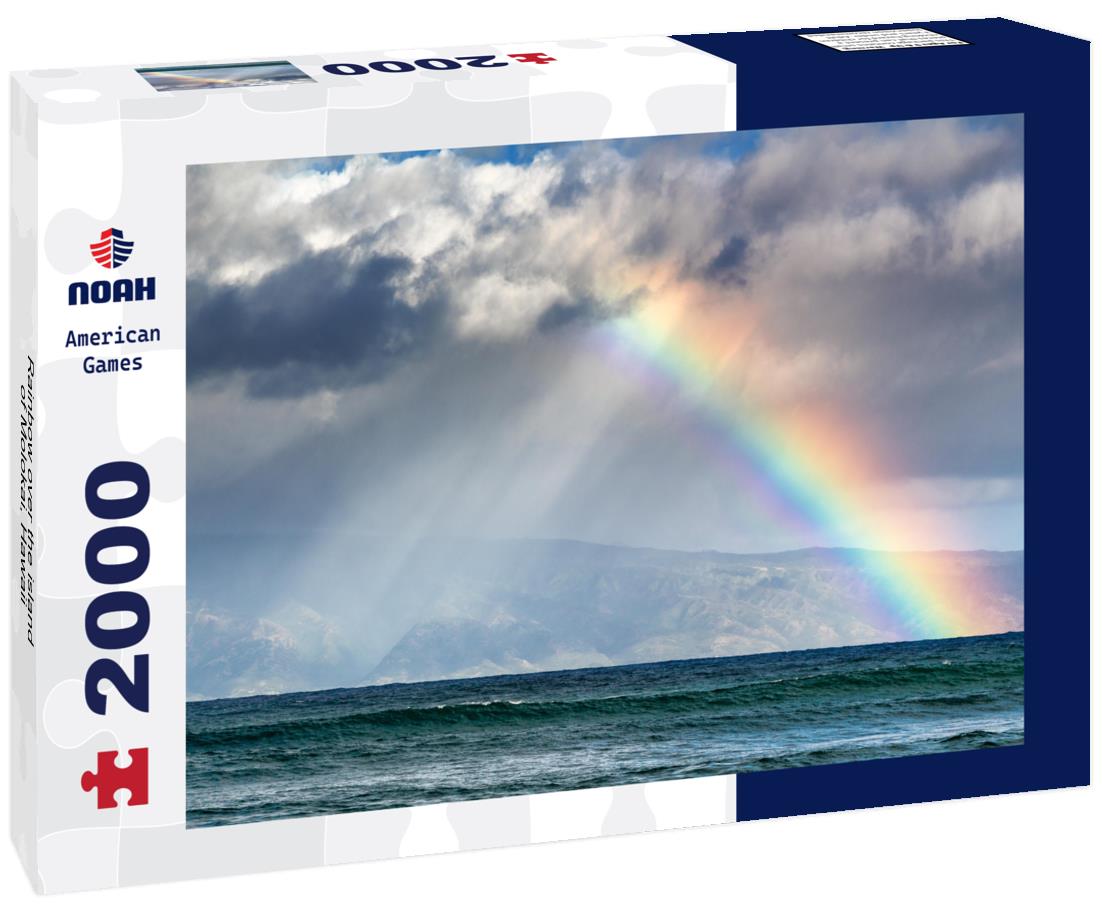 Rainbow over the island of Molokai, Hawaii 2000pc Puzzle