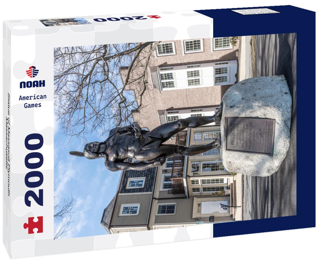 Statue of Massasoit Plymouth Massachusetts 2000pc Puzzle