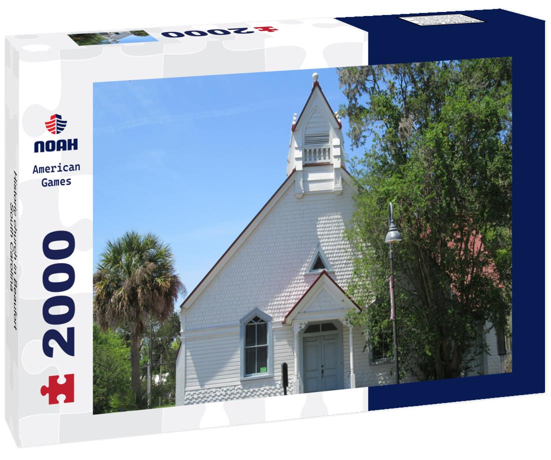 Historic church in Beaufort South Carolina 2000pc Puzzle