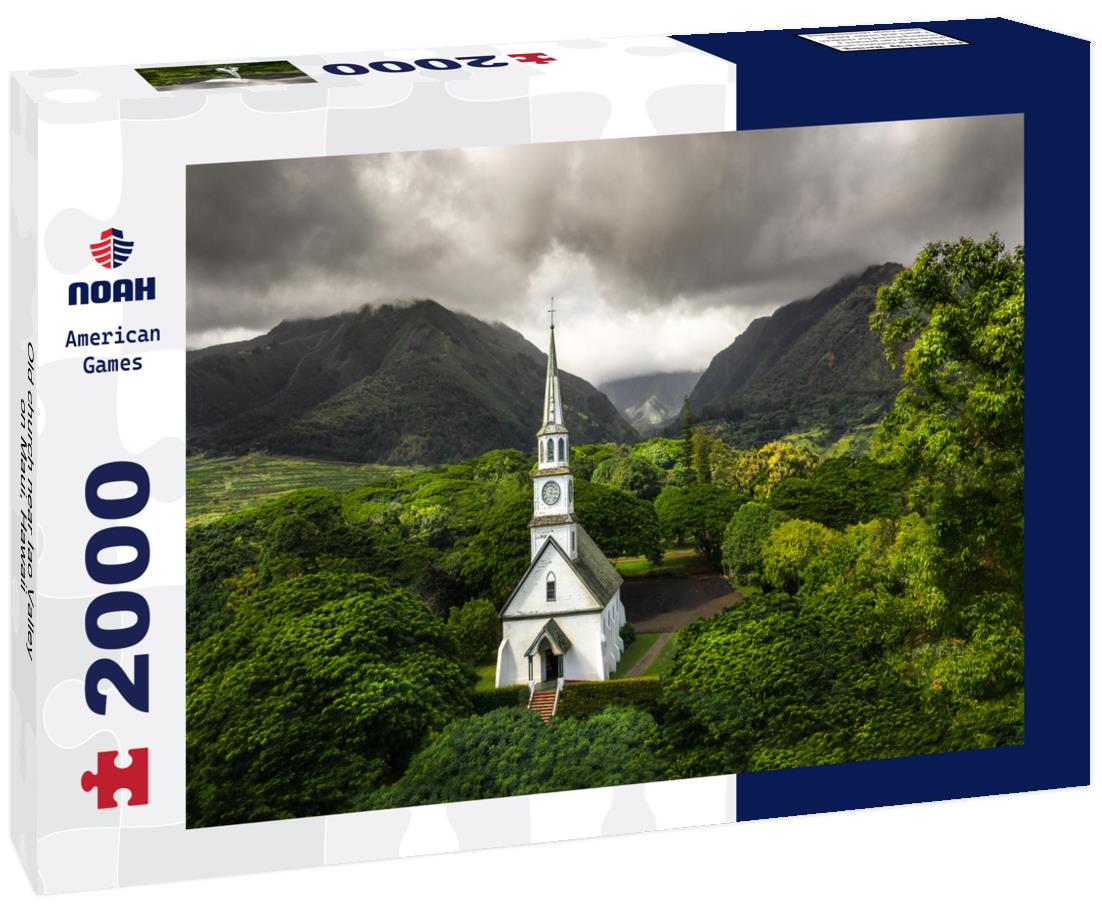 Old church near Iao Valley on Maui, Hawaii 2000pc Puzzle