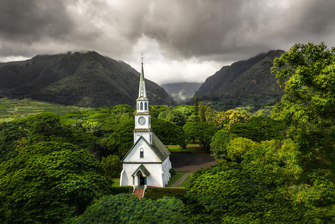 Old church near Iao Valley on Maui, Hawaii 2000pc Puzzle
