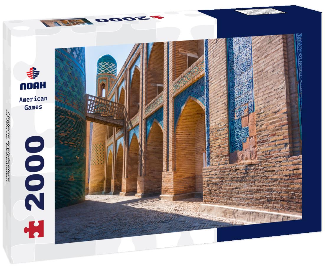 Noah Jigsaw Puzzle Historic architecture of Khiva, Uzbekistan 2000 pieces