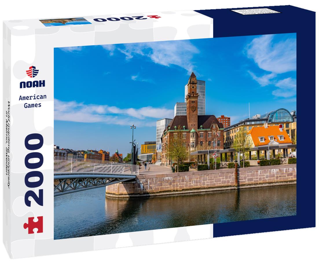 Noah Jigsaw Puzzle World maritime university in Malmo, Sweden 2000 pieces