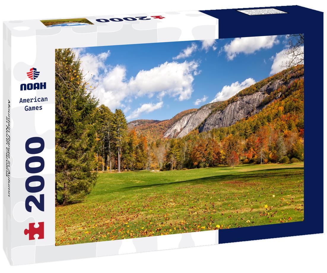 Mountain Range in Autumn in North Carolina 2000pc Puzzle