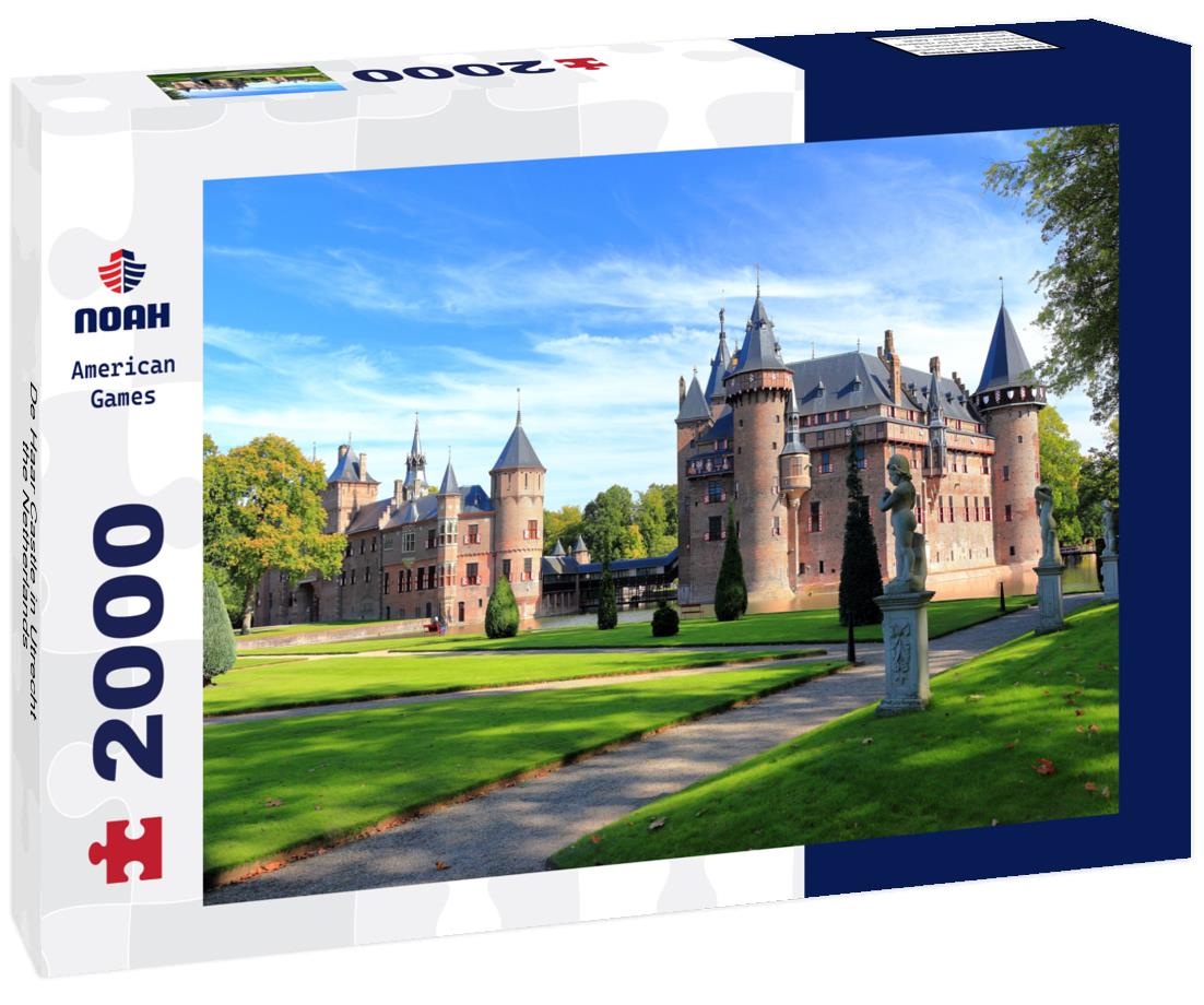 De Haar Castle in Utrecht, the Netherlands 2000pc Puzzle