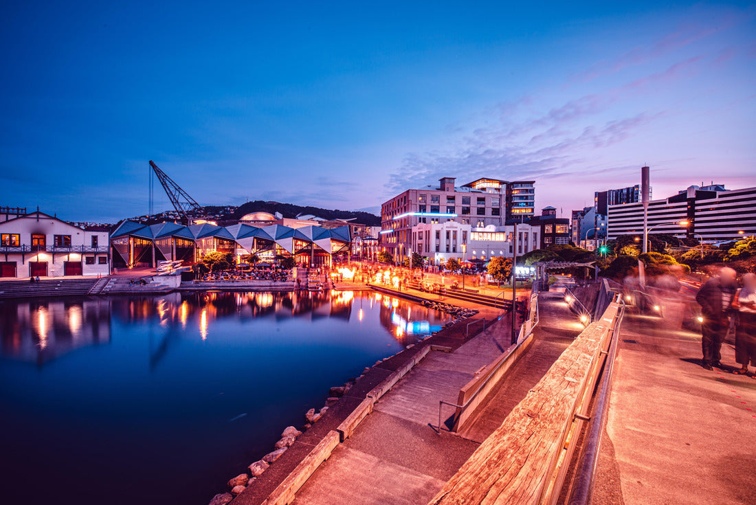 Nightscape of Wellington City, New Zealand 2000pc Puzzle