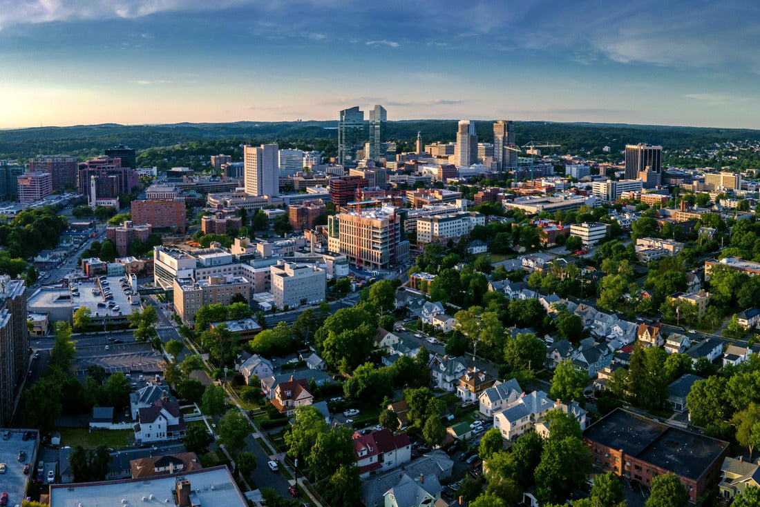Aerial landscape of White Plains, New York 2000pc Puzzle