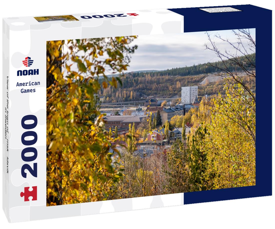 the town of Örnsköldsvik in Sweden 2000pc Puzzle