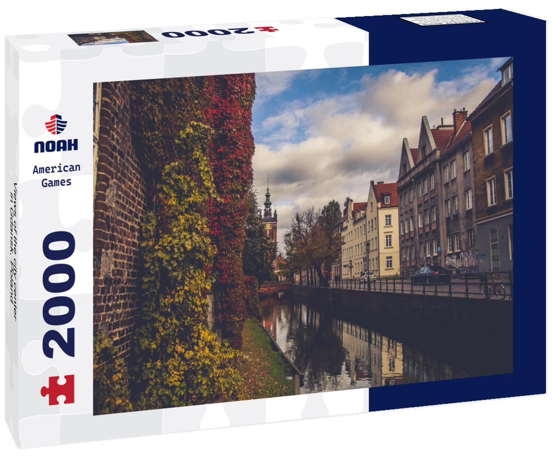 the city center in Gdansk, Poland 2000pc Puzzle