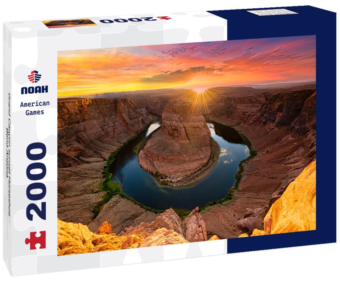 Grand Canyon sunset Horseshoe Bend Arizona 2000pc Puzzle