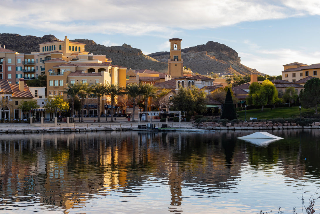 Sunset view in Lake Las Vegas area, Nevada 2000pc Puzzle