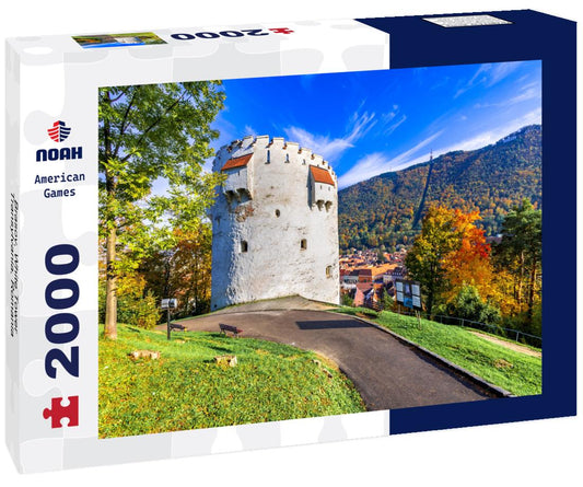 Noah Jigsaw Puzzle Brasov, White Tower, Transylvania, Romania 2000 pieces