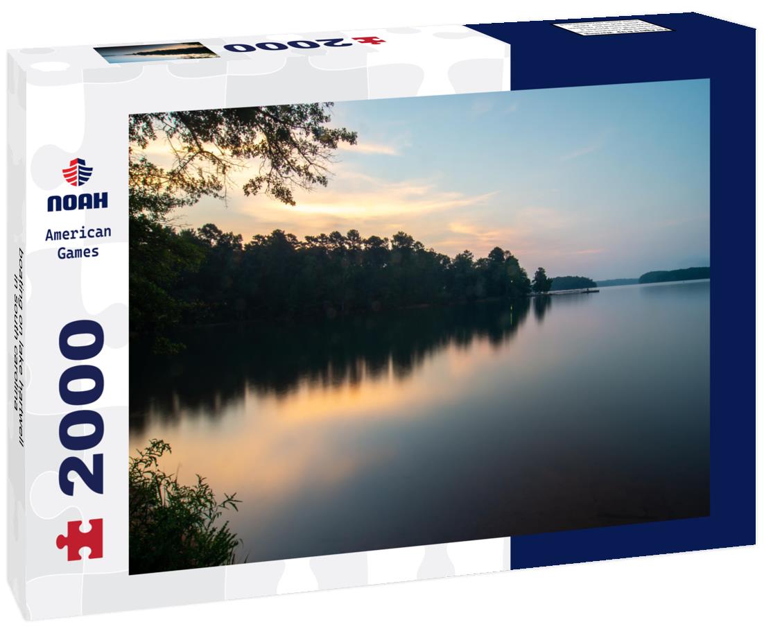 Noah Jigsaw Puzzle boating on lake hartwell in south carolina 2000 pieces