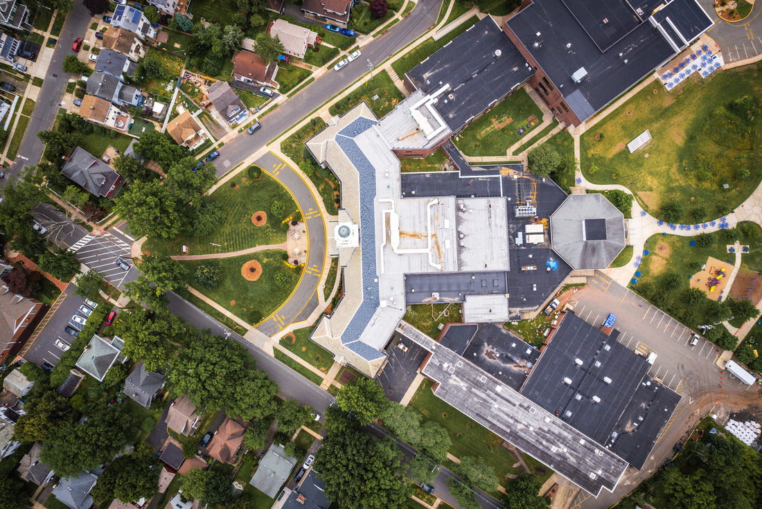 Aerial Drone of Homes in Edison New Jersey 2000pc Puzzle