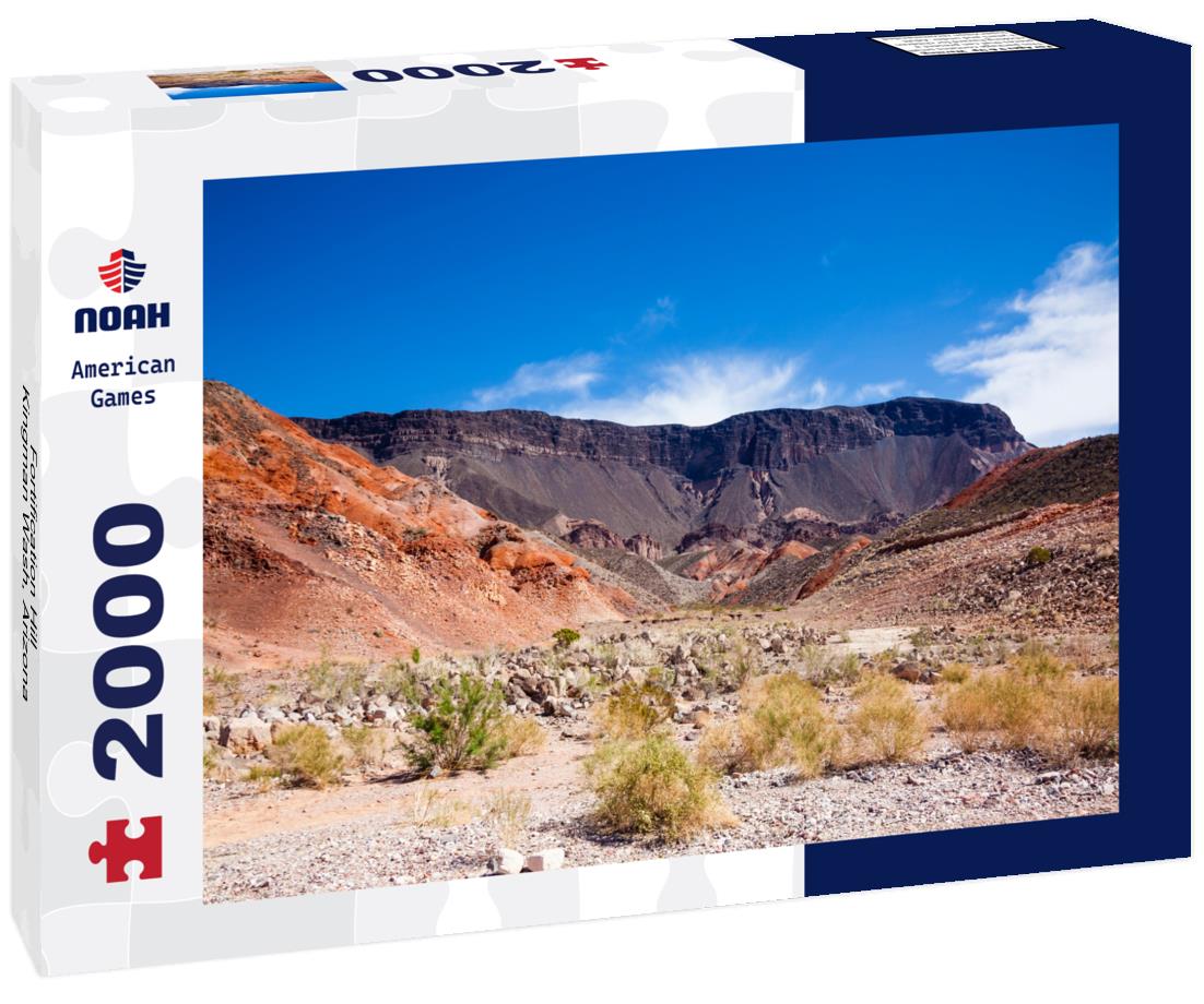 Fortification Hill - Kingman Wash, Arizona 2000pc Puzzle