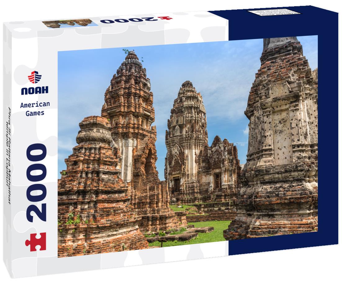 Noah Jigsaw Puzzle Phra Si Rattana Mahathat temple in Lopburi 2000 pieces