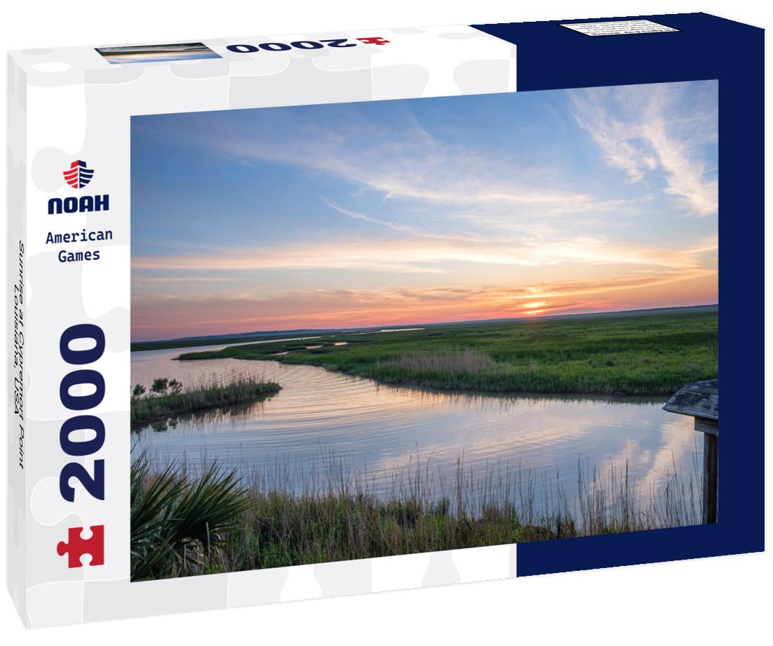 Sunrise at Cypremort Point, Louisiana, USA 2000pc Puzzle