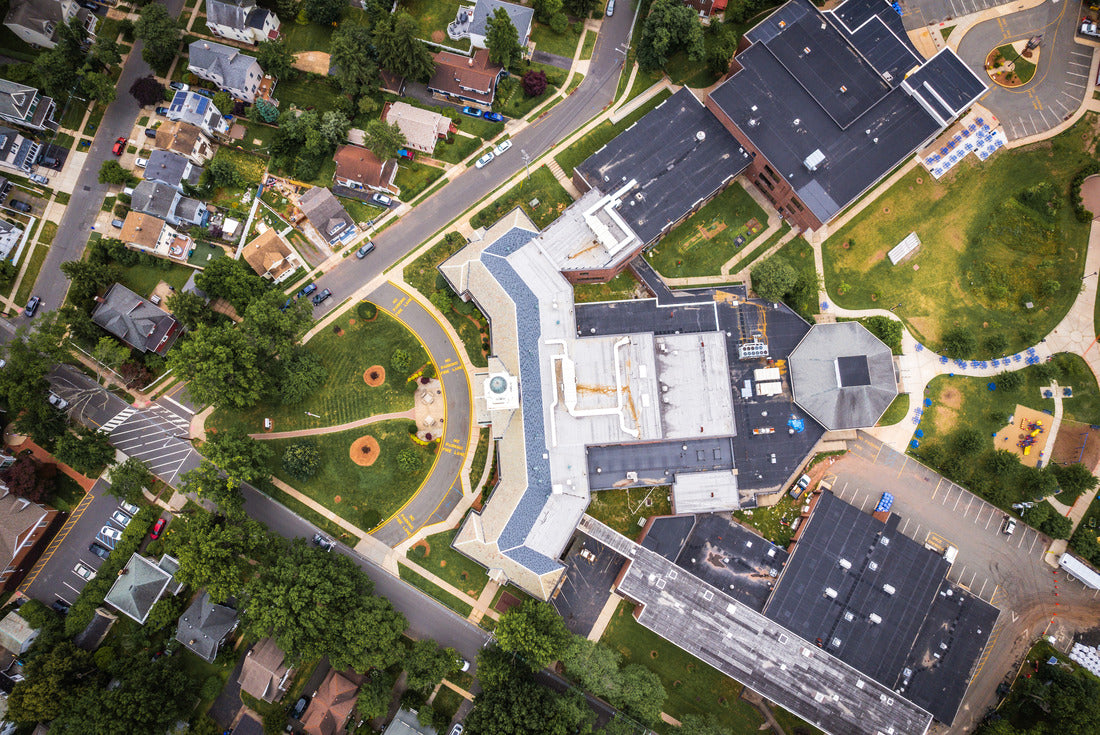 Aerial Drone of Homes in Edison New Jersey 2000pc Puzzle