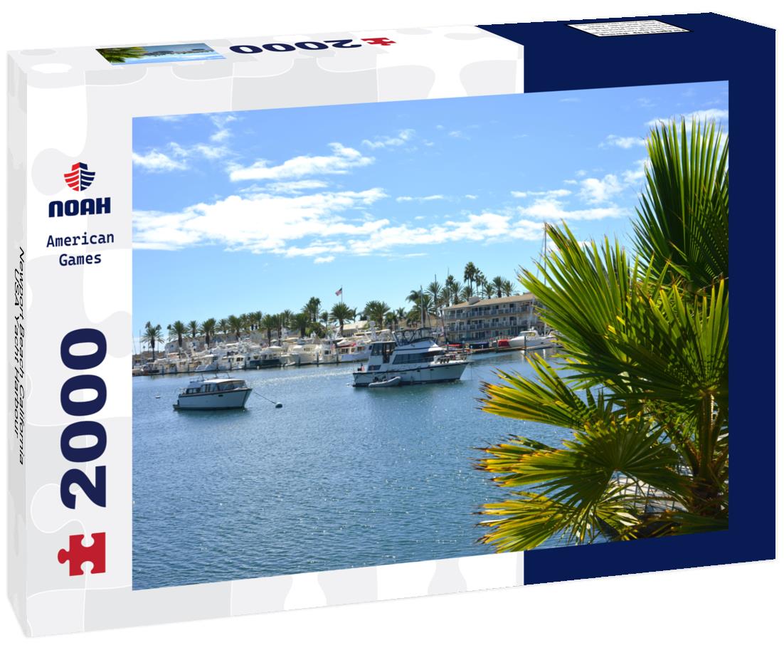 Newport Beach California USA Yacht Harbour 2000pc Puzzle