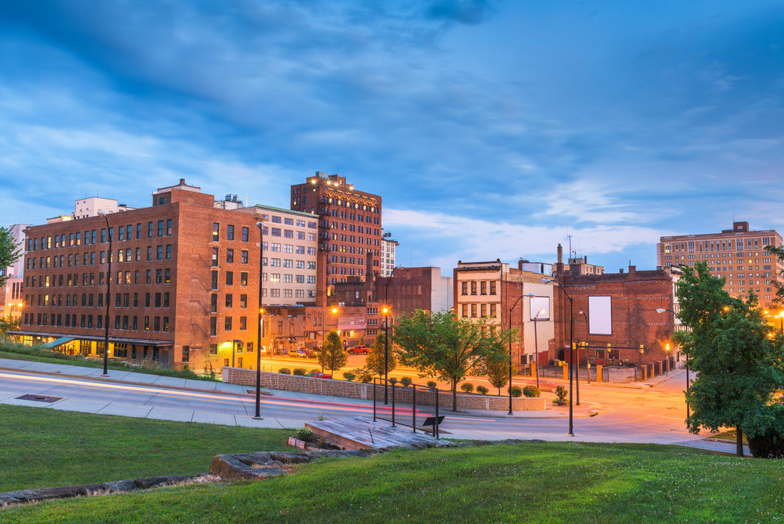Youngstown, Ohio, USA Downtown at Twilight 2000pc Puzzle