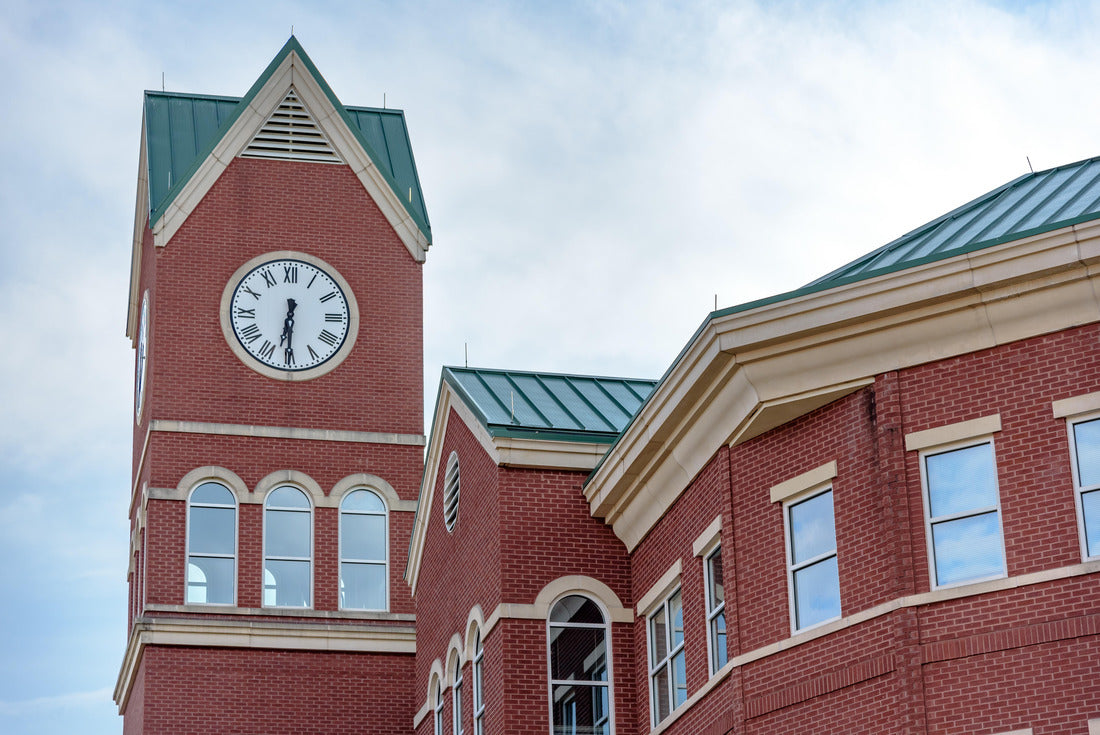 Noah Jigsaw Puzzle Big Clock at City Hall in Cumming Georgia 2000 pieces