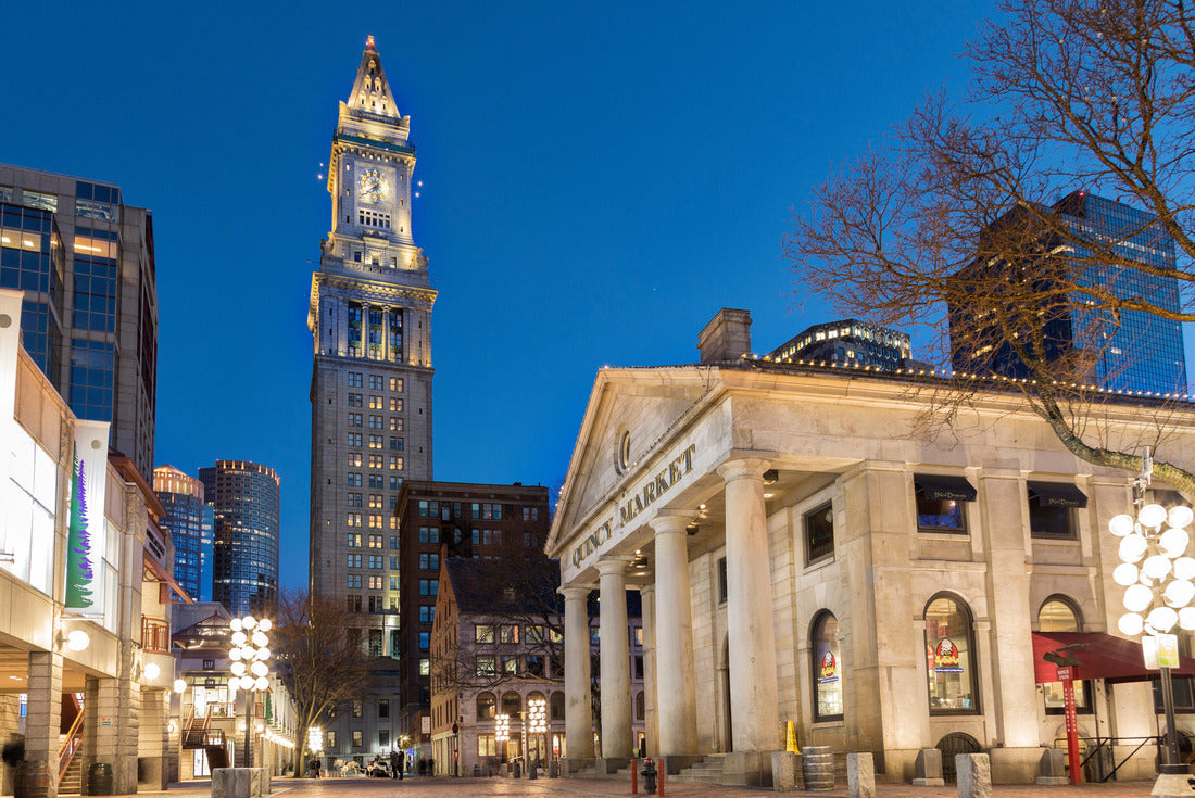 The Quincy Market at Night, Massachusetts 2000pc Puzzle