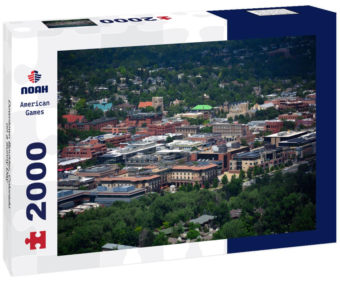 Downtown Boulder, Colorado on a Sunny Day 2000pc Puzzle