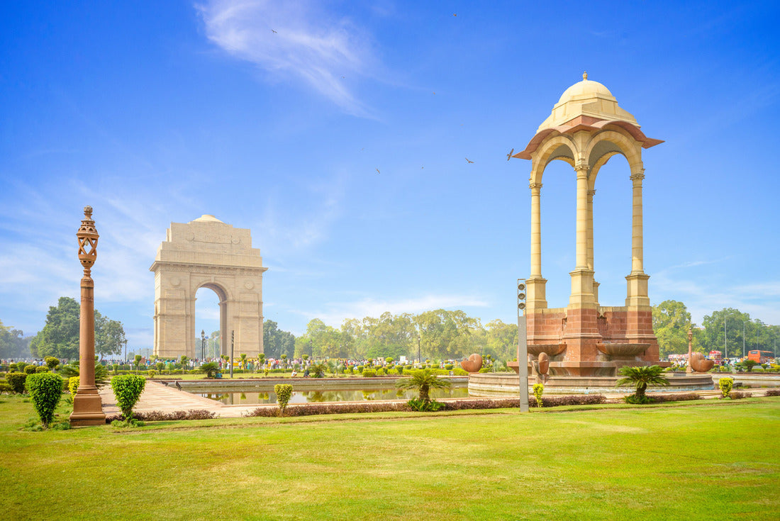 Canopy and India Gate in New Delhi, India 2000pc Puzzle