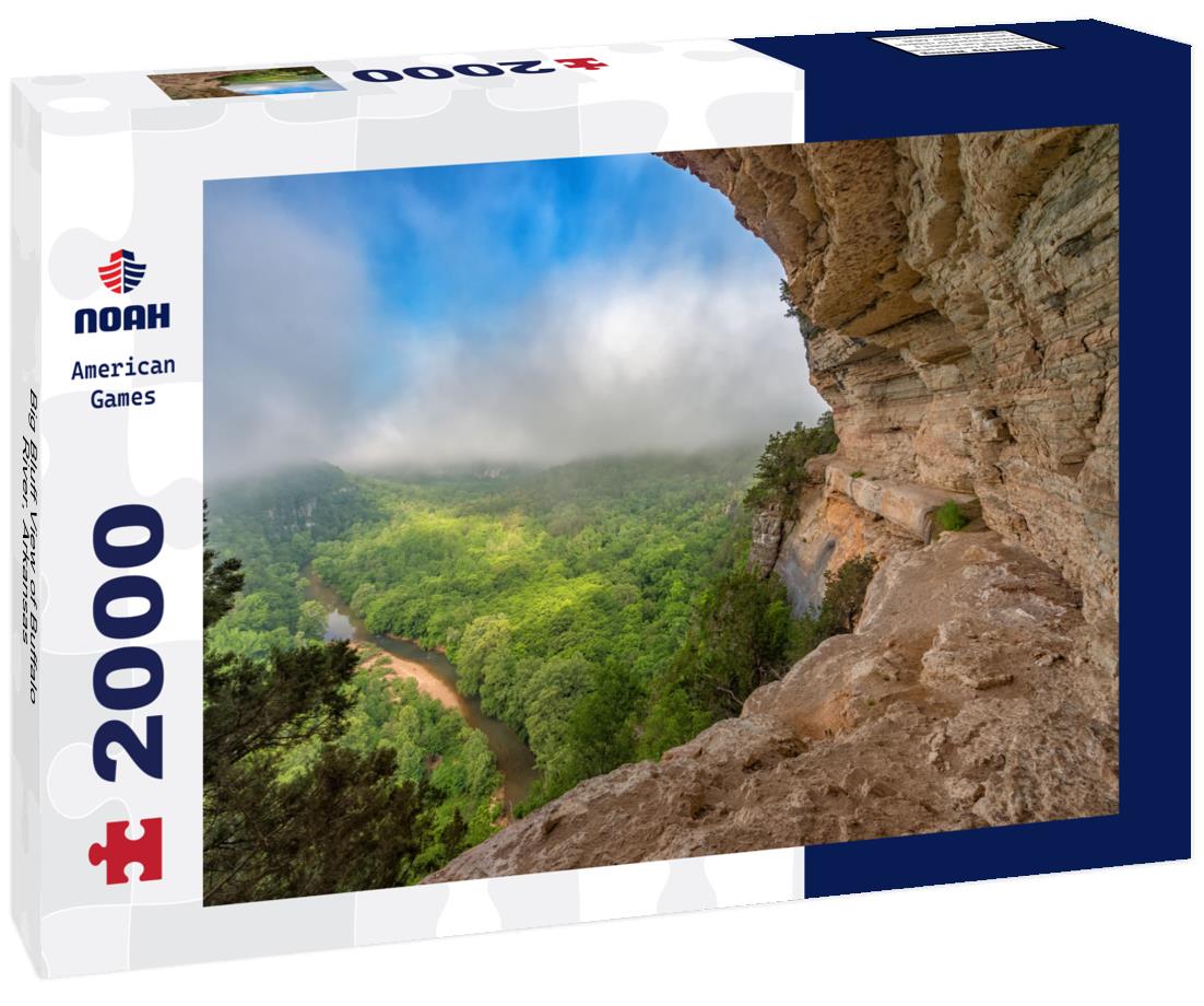 Big Bluff View of Buffalo River, Arkansas 2000pc Puzzle