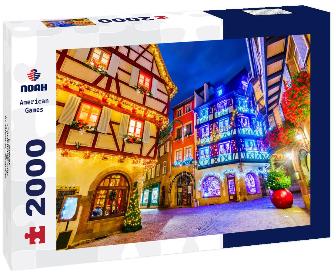 Colmar - Christmas city in Alsace, France 2000pc Puzzle