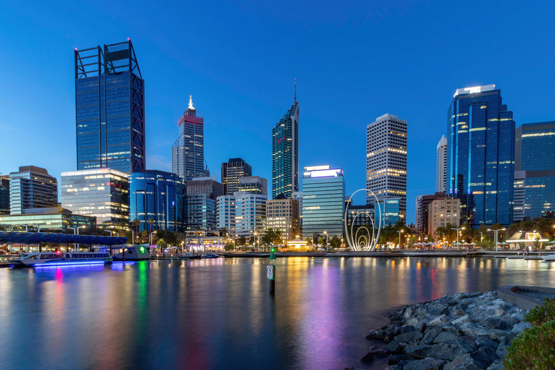 Elizabeth Quay, Perth, cityscape at night 2000pc Puzzle