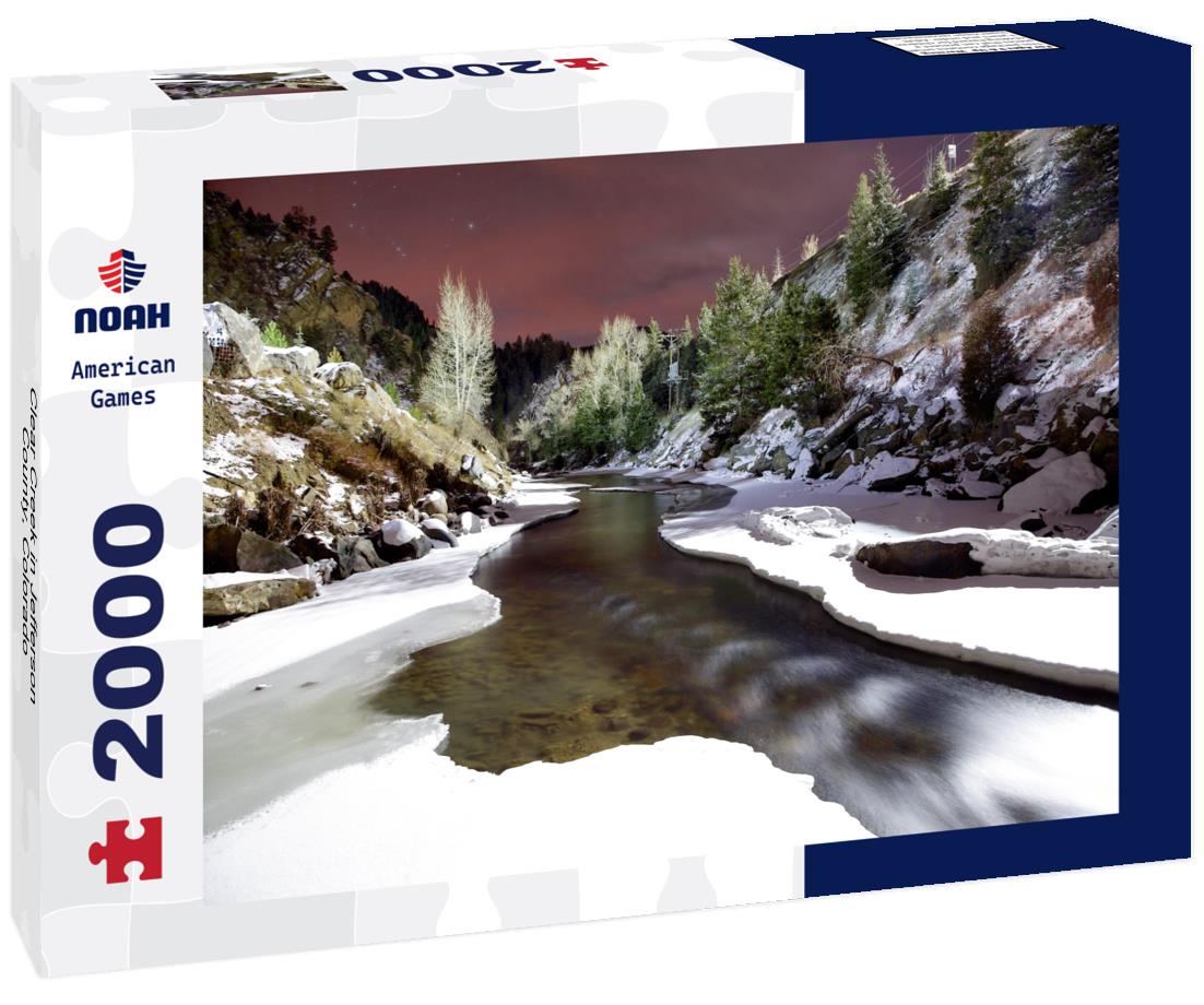 Clear Creek in Jefferson County, Colorado 2000pc Puzzle