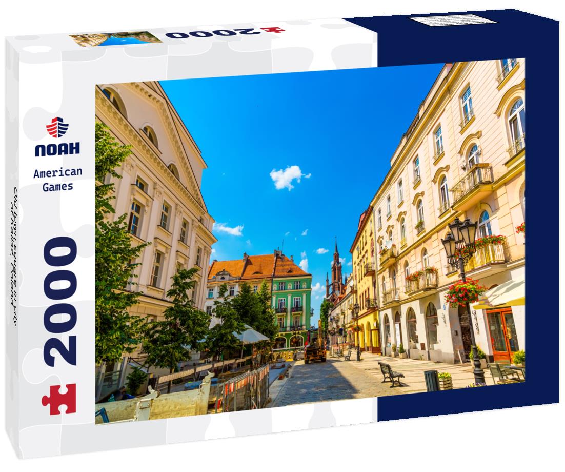 Old town square in city of Kalisz, Poland 2000pc Puzzle