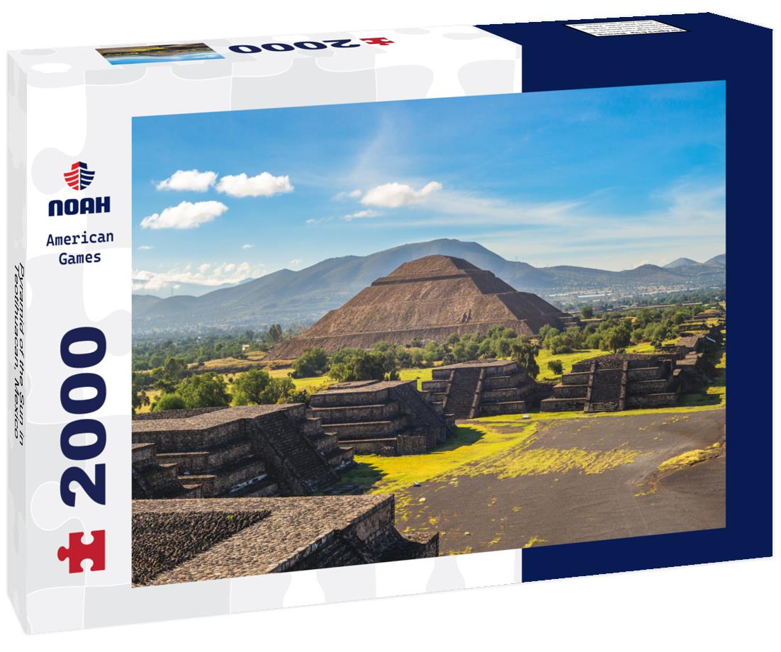 Pyramid of the Sun in Teotihuacan, Mexico 2000pc Puzzle