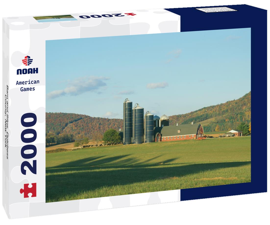 Barn and Silos, Dutchess County, New York 2000pc Puzzle