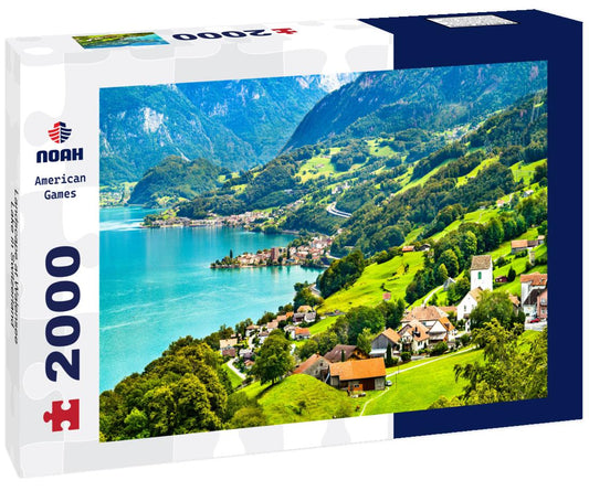Noah Jigsaw Puzzle Landscape at Walensee Lake in Switzerland 2000 pieces